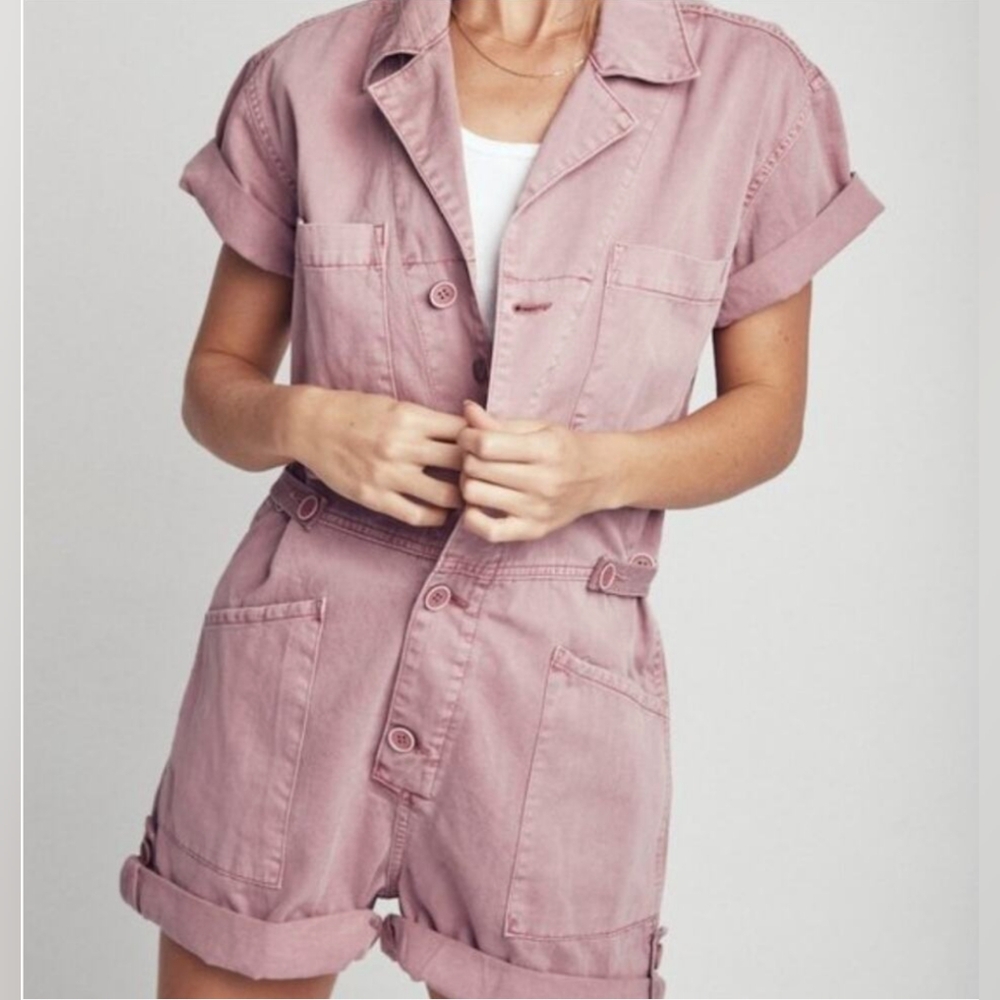 Pistola Parker Romper - Oversized Small